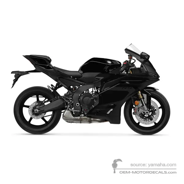 Yamaha YZF R9 2025 - Donkergrijs - Mat Dark Gray Metallic 6