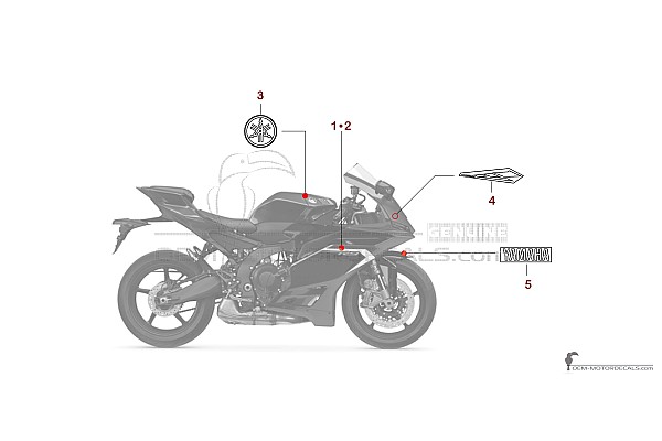 Yamaha YZF R9 2025 - Blu