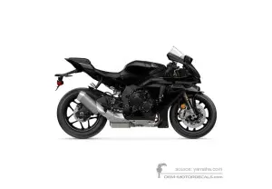Aufkleber für Yamaha YZF-R1 2025 - Dunkelgrau • Yamaha OEM-Aufkleber