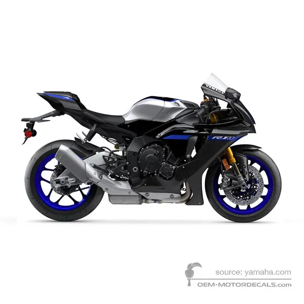 Yamaha YZF-R1M 2022 - Weiss - Bluish White Metallic 2