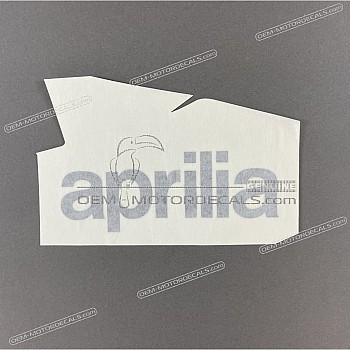 Sticker voor onderste zijkuip