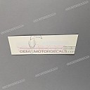 Pegatina para cúpula,parabrisas