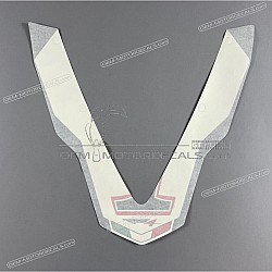 Adesivo carena anteriore superiore