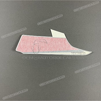 Autocollant bas de carénage, côté gauche