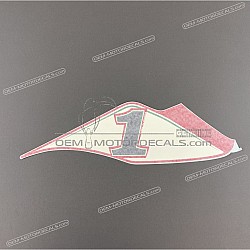 Kontpaneel sticker, rechterkant