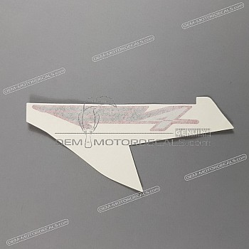 Autocollant carénage arrière queue, côté droit