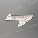 Tail cowl decal, left side