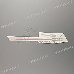 Front cowling decals set, left side
