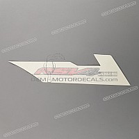 APRILIA Kontpaneel sticker, rechterkant 2H000238