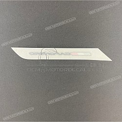 Autocollant carénage latéral inférieur, côté droit