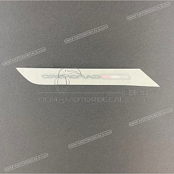 Autocollant carénage latéral inférieur, côté droit