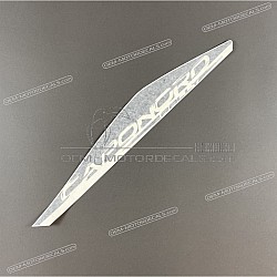 Autocollant de carénage avant supérieur