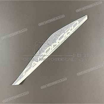 Autocollant de carénage avant supérieur