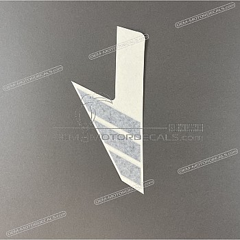 Autocollant de carénage latéral inférieur