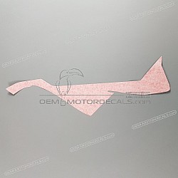 Bovenkuip sticker, linkerkant