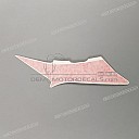 Autocollant de carénage supérieur avant, côté droit