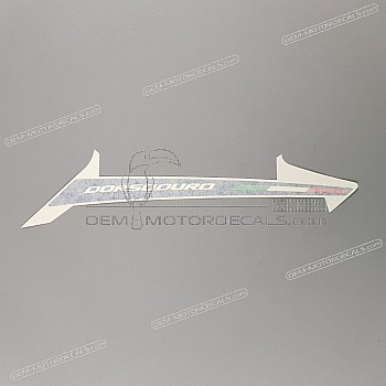 Autocollant carénage arrière queue, côté gauche