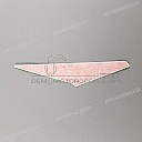 Tail cowl decal, left side