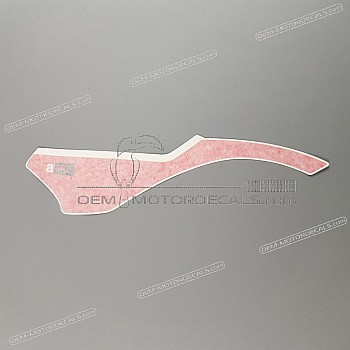 Front cowling decal, right side