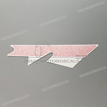 Front cowling decal, left side