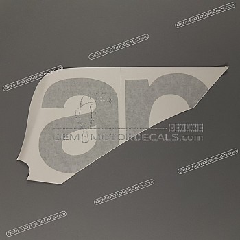 Tank decal, right side