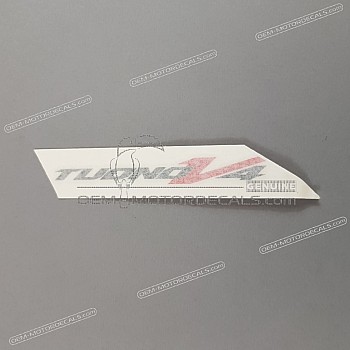 Side cowling decal, left side