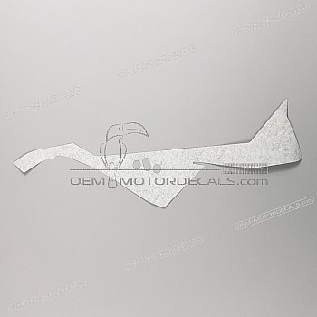 Front cowling decal, left side