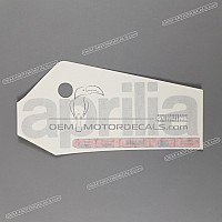 APRILIA Belly pan decal, right side 2H000953