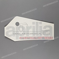 Belly pan decal, right side