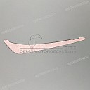 Tail cowl decal, left side
