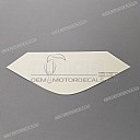 Front cowling decal