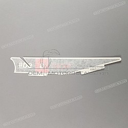 Pegatina colin, lado izquierdo