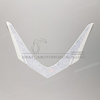 Front cowling decal