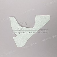 APRILIA Belly pan decal, right side 2H001041