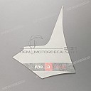 Side cowling decal, right side