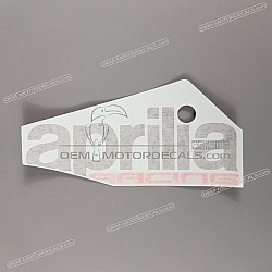 Belly pan decal, left side
