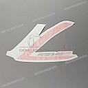 Tail cowl decal, left side