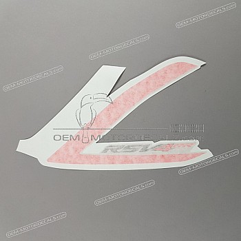 Heckverkleidung Aufkleber, Linke Seite