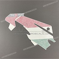 APRILIA Belly pan decal, left side 2H001326