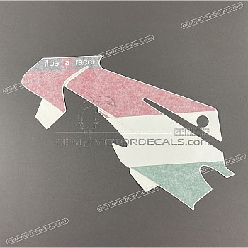 Naklejka na dolną owiewkę, pług, lewa strona