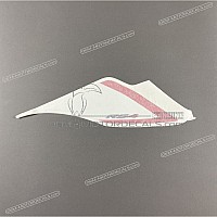 APRILIA Tail cowl decal, right side 2H001329