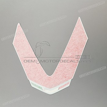 Front cowling decal