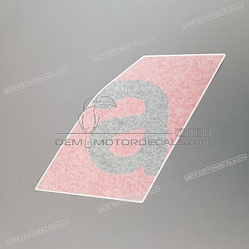 Side cowling decal, right side