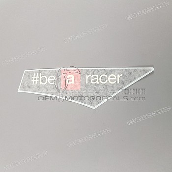 Side cowling decal, left side