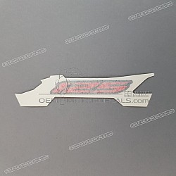 Autocollant carénage arrière queue, côté gauche