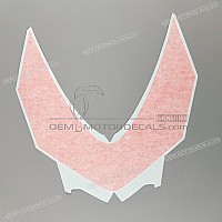 APRILIA Autocollant de carénage supérieur avant 2H001599