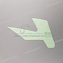 Belly pan decal, right side