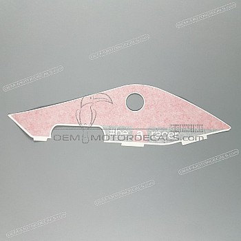 Heckverkleidung Aufkleber, Linke Seite