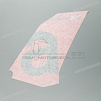APRILIA Autocollant de panneau latéral, côté droit 2H001795