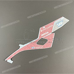 Bovenkuip sticker, linkerkant